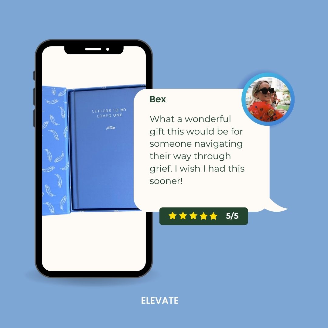 Letters to my Loved One - Personalised Healing Journal